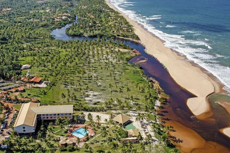 Resort Costa Dos Coqueiros Imbassaí Exterior foto